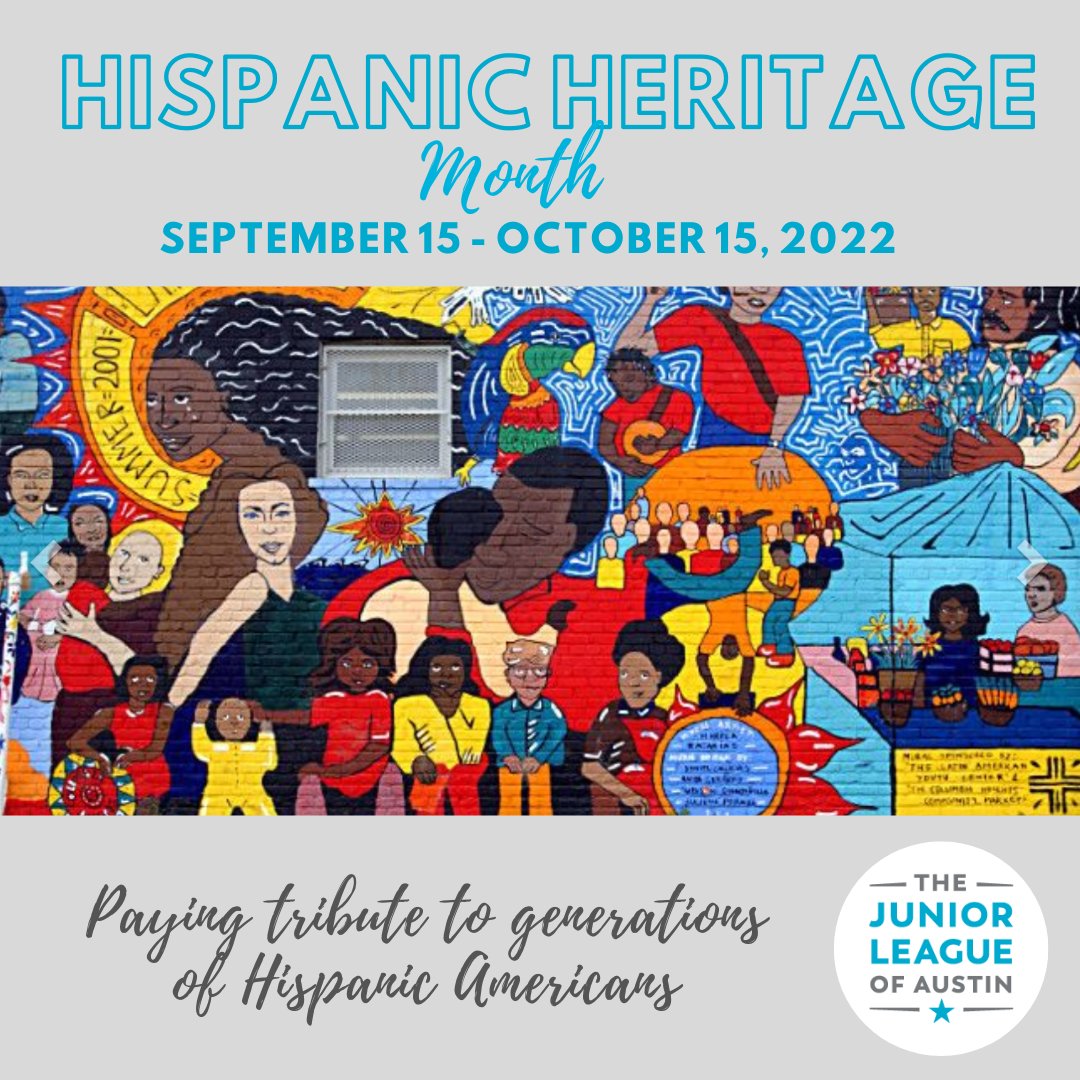September 15 to October 15 is National Hispanic Heritage Month! Share with us how you celebrate stories, heritage and culture each and every day. #HispanicHeritageMonth #HispanicHeritage #JLA #culture Photo credit: Detail of Hispanic Heritage Select Photos, by David Valdez