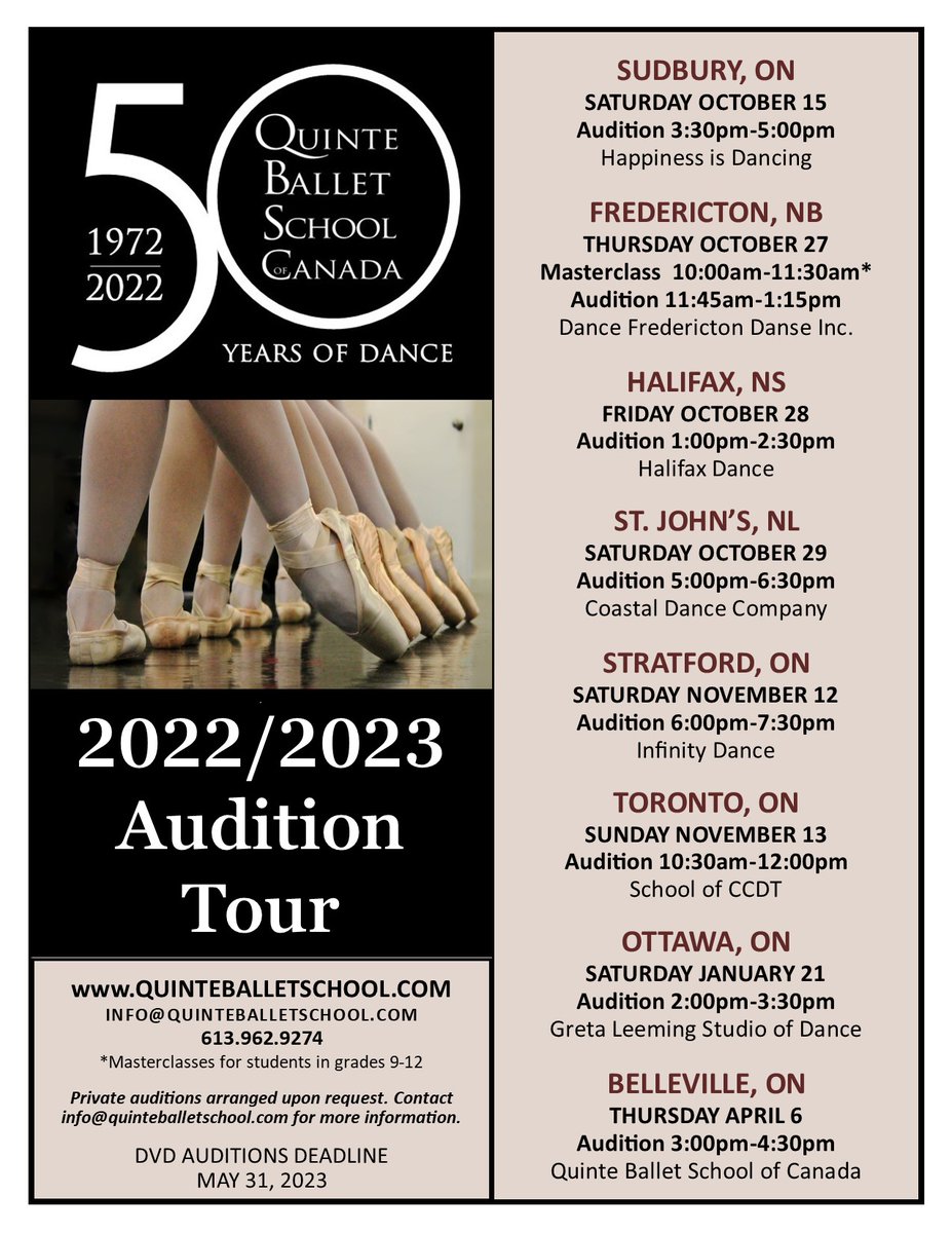 We can't wait to resume our audition tours this year! It brings us such joy to meet and work with so many talented dancers. Register soon to hold your spot!
#AUDITION #summerdanceintensive