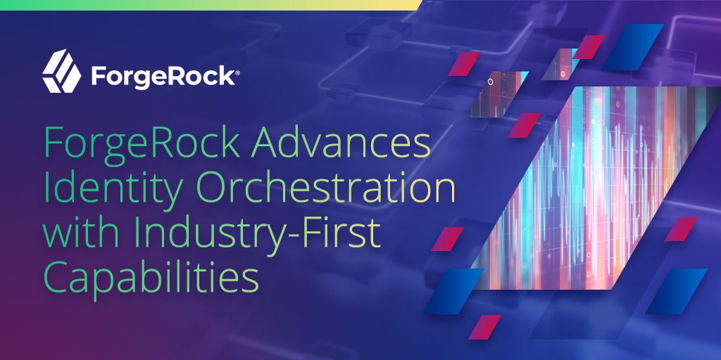 ForgeRock's tweet photo. ForgeRock pioneered identity journey orchestration and today we're introducing our next generation capabilities that make it easier for enterprises to deliver world-class customer and employee experiences.

Find out what's new here. 👉 https://t.co/Xp3Mlus1I7 https://t.co/gskbUw8eom