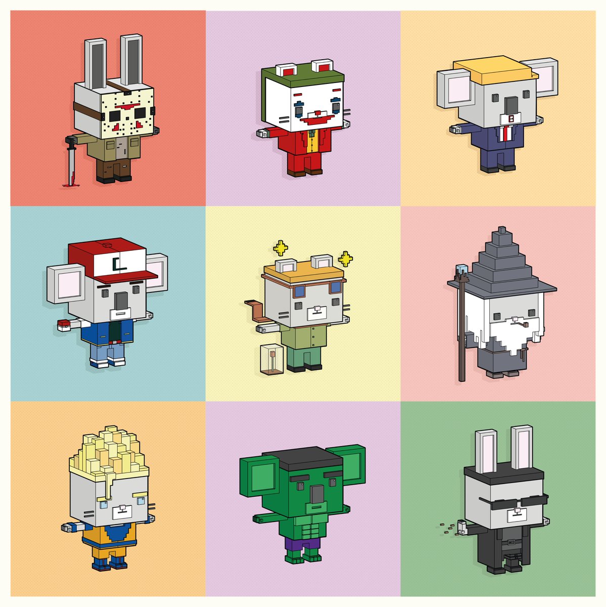 💣WAAAT? QBITZ ARE STILL AVAILABLE? YEP!?! 
📦GO AND GET YOUR LITTLE CUBE HEAD!

✨  0.004 Poly
⚡️   opensea.io/collection/qbi…

QbitZ, Think [out of] the BOX
#NFT #NFTartists  #NFTCommunity