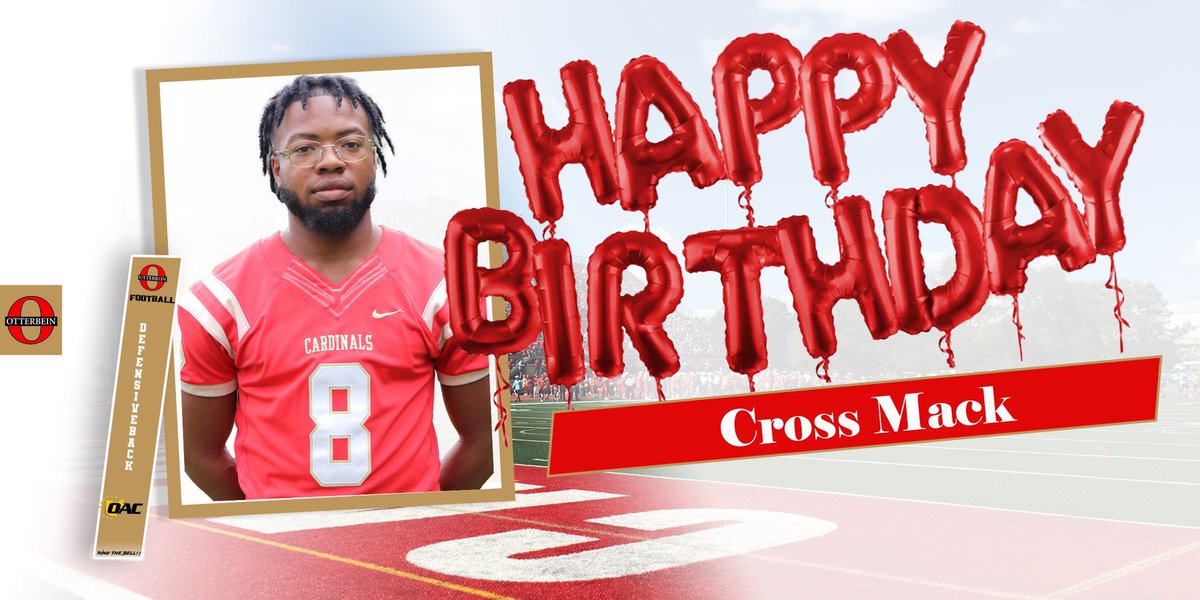 Ott_Football's tweet photo. Happy Birthday to
(SO) Cross Mack🎈🎉
Walnut Ridge High School
Columbus, OH https://t.co/sWcRb4QLaE