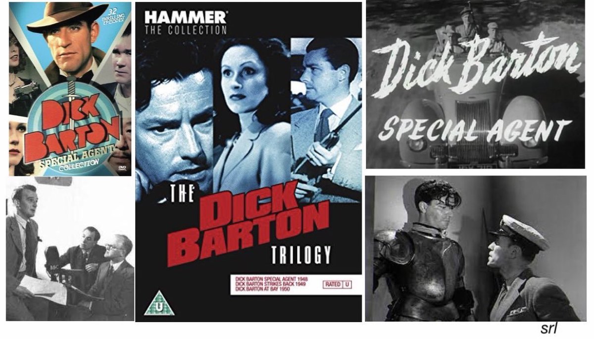 SaveRedlandLibr's tweet photo. 5:20pm TODAY on @TalkingPicsTV 

The 1948 #Hammer #Spy film🎥 “Dick Barton: Special Agent” directed by #AlfredJGoulding &amp; co-written with #AlanStranks

Based on the #BBC radio serial “Dick Barton – Special Agent” which ran from 1946 to 1951

🌟#DonStannard #GeorgeFord #JackShaw https://t.co/l9T8ybYjZ6