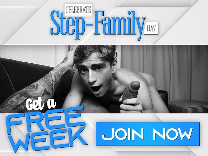 A little promo to celebrate Step Family Day?

Why not!

Get a free week of #PrideStudios

JOIN NOW ->