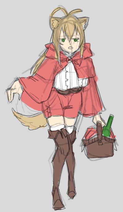 えっちな童〇マキずきんちゃんは
犬耳マキちゃんが、オオカミさんに食べられる(性)なお話です 