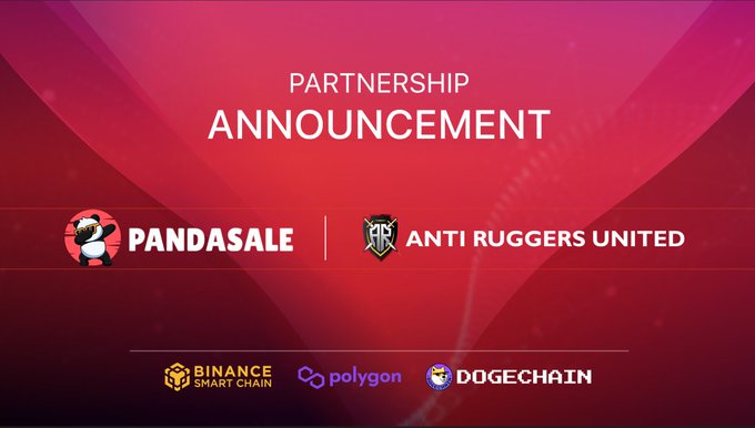 AntiRuggers's tweet photo. Anti Ruggers United is proud to announce our official partnership with https://t.co/x5kotV15Ir
https://t.co/pngyStzGfB is a fast growing launchpad, and we will be the official vetting partners! Every project has to pass us to get the vetted badge! LFG!
#UnbottedAMA #BSC #AMA https://t.co/nPRdaOn1w2