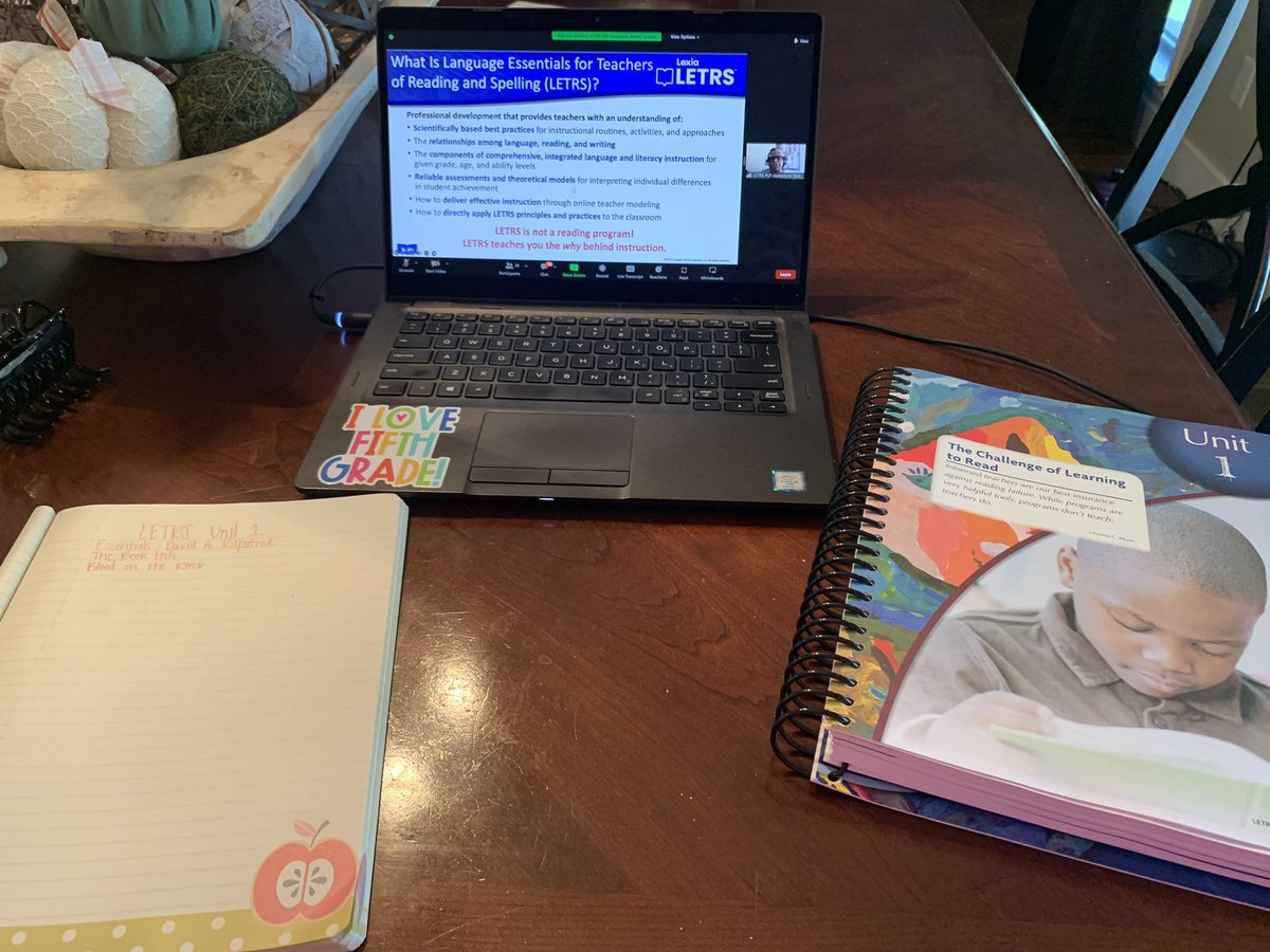RCardenEES's tweet photo. Day 1 of my LETRS journey! Cannot wait to see how much I grow so that my students can grow! 💪🏼 https://t.co/tovERaCieH