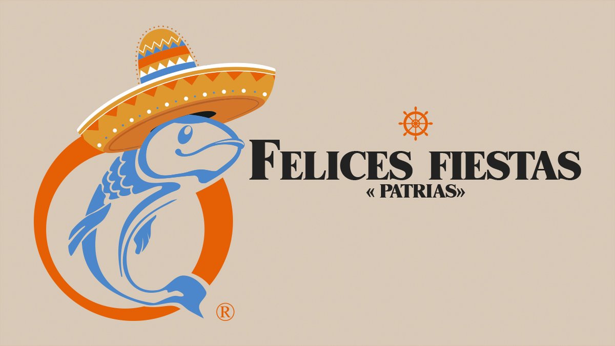 SoyCapitanP's tweet photo. ¡¡Felices fiestas patrias!!😃🇲🇽🎇.Te deseamos de parte de todo el grupo Soy Capitan ⚓
Te recordamos que nuestro horario de servicio es normal este 15 y 16 de Septiembre.
#LaMejorPescadería! https://t.co/xm2kcRbd7t