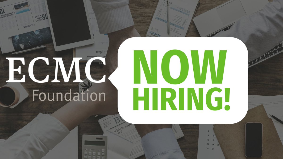 #ECMCF is #hiring We're seeking a Senior Associate for our Education Innovation Ventures (EIV) program. This hire will play a central role in building out EIV’s portfolio of early-stage ventures and social enterprises. ecmcfoundation.org/who-we-are/car…