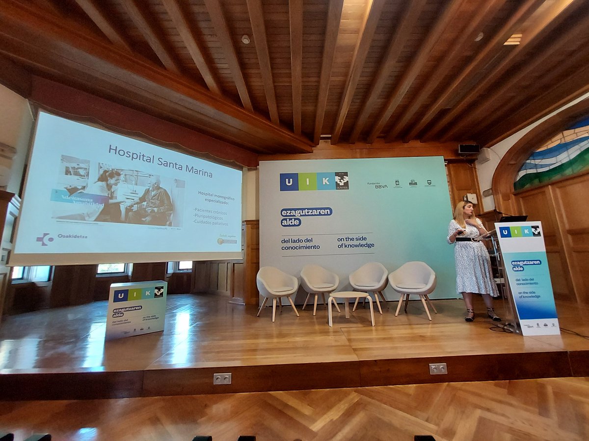 jsantamariaglez's tweet photo. Turno ahora para @ArantxaPicon de @santamarinaospi, hablando de #SaludDigital como palanca de cambio para generar valor
#eHealthDonostia2022
"No siempre podemos curar, pero siempre podemos cuidar"
¡Qué bien que desde @Grupo_init colaboremos juntos en #Cronicare! https://t.co/OB3IxARKad