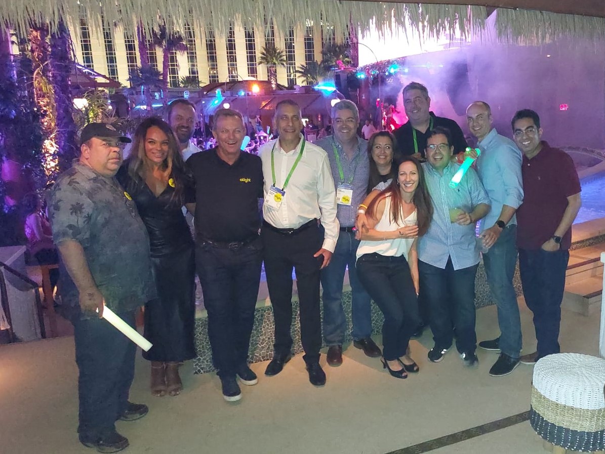 AlightSolutions's tweet photo. Thanks to everyone for connecting with Alight at #SuccessConnect 2022 and learning how we are powering confident decisions, for life. Coming together at this live event and sharing great ideas is what it's all about! @SAP SuccessFactors #HXM #HR #Payroll #onealight https://t.co/eKSwZtHNwF