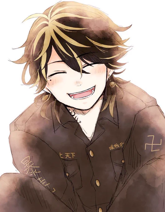 #羽宮一虎誕生祭2022 #羽宮一虎生誕祭2022過去絵だけど祝いたかったのでタグ付けさせて欲し……改めて誕生日おめでとう 