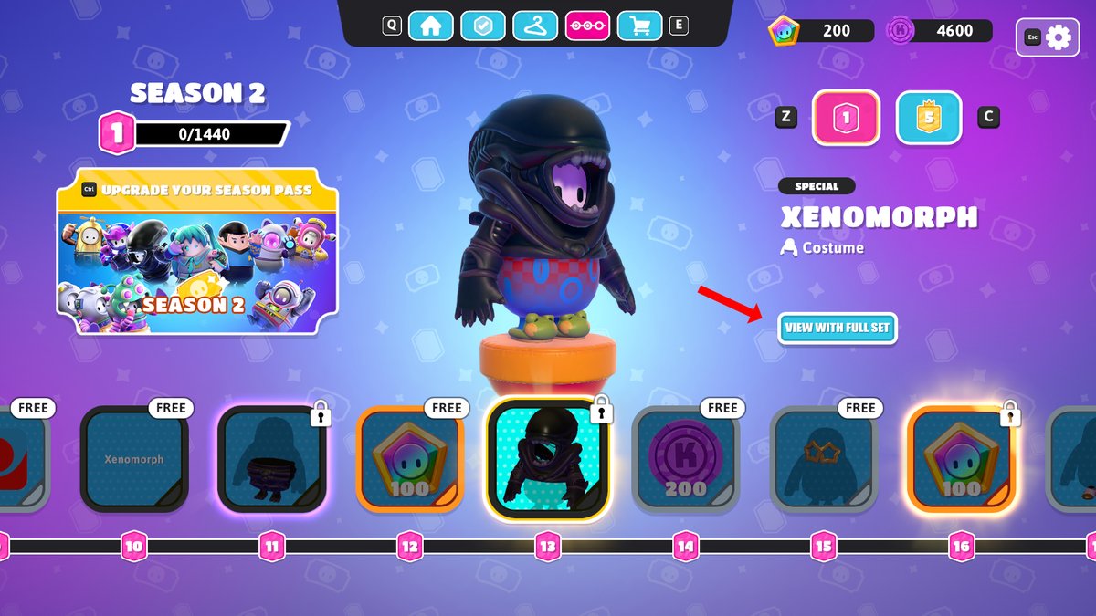 yo <a href="/FallGuysGame/">Fall Guys</a> Just a thought...I think this would be very nice to have to actually be able to see the full outfit instead of seeing half or the fit with another half that doesn't match. PS. Make it rotate please maybe UwU. 
Also It's the no skin rotation for me. 🚩🚩🚩