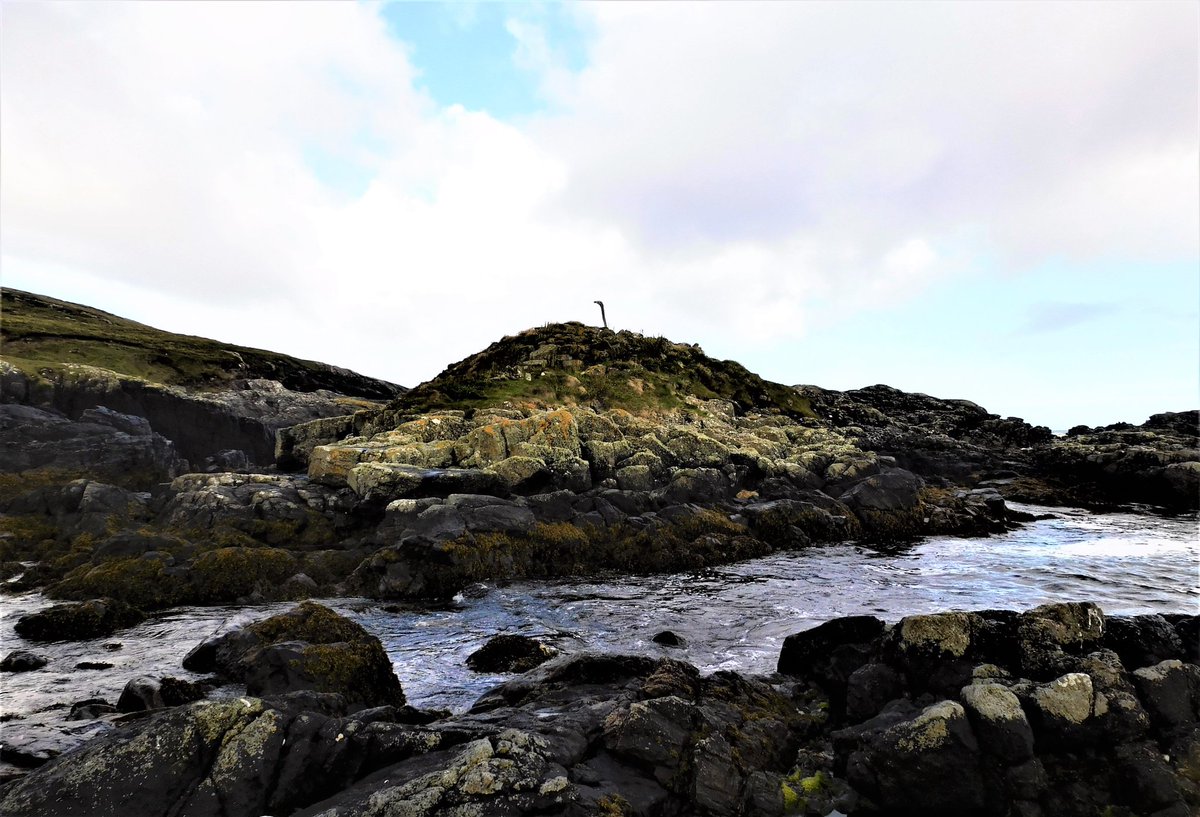 Dun Chlif, Iron Age Dun /Broch, west coast of North Barra.
