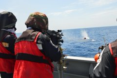 timesofindia's tweet photo. Reinforcing Indian Navy’s commitment to maritime security INS Tarkash is currently mission-deployed in Gulf of Guinea (GoG) for anti-piracy ops. INS Tarkash participated in a Joint Maritime Exercise with Nigerian Navy Patrol Ships NNS Kano, #Osun, #Sokoto & #Nguru: #IndianNavy https://t.co/6IsWhaWWKU