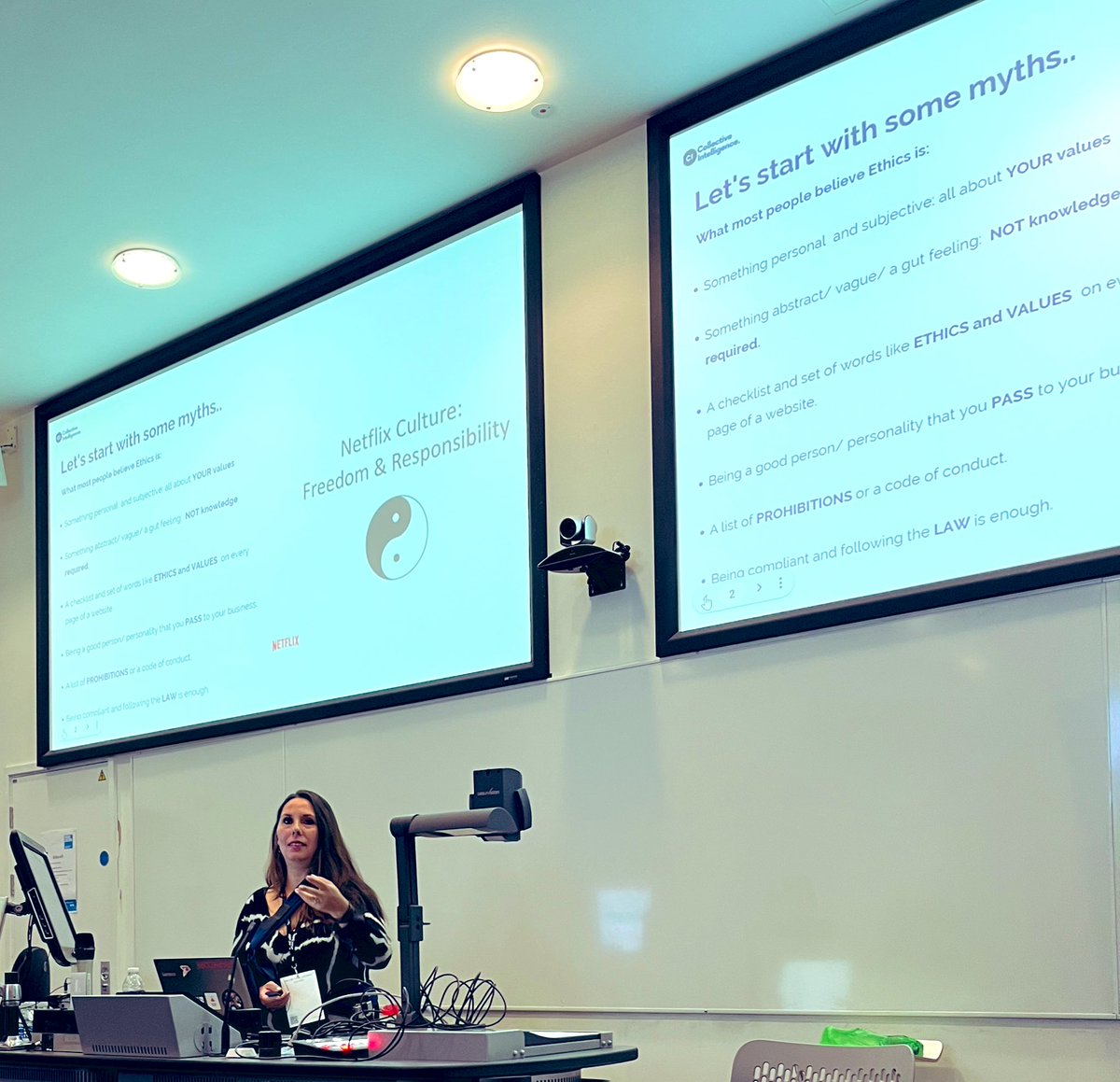 Sarah Marks (@_ofwanderings) on Twitter photo .<a href="/TechExeter/">TechExeter</a> last session on Track 1: AI Ethics in Action - how to design an ethical strategy for startups and SMEs by <a href="/collec_intel/">Collective Intelligence</a> 🎉
#community #TechExeter .<a href="/TechExeter/">TechExeter</a> last session on Track 1: AI Ethics in Action - how to design an ethical strategy for startups and SMEs by <a href="/collec_intel/">Collective Intelligence</a> 🎉
#community #TechExeter