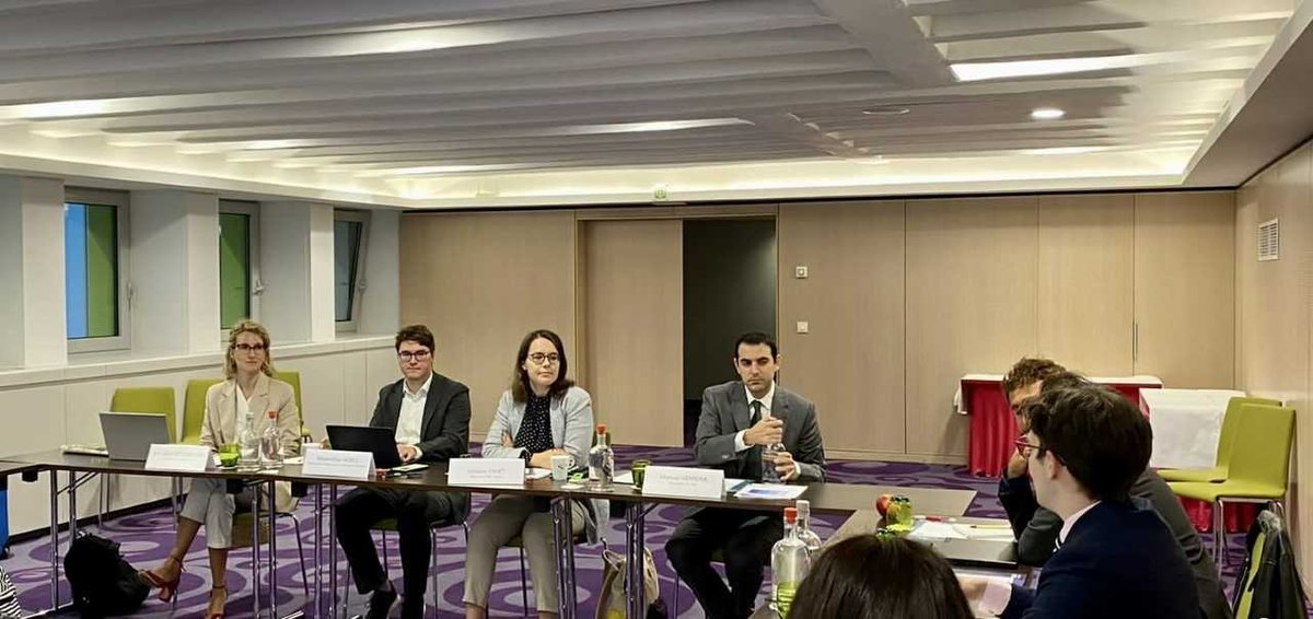 EU_NonProlif's tweet photo. ⚪️🔵The Nuclear Suppliers Group #NSG, with @HFayet @IFRI_ , @anasancob @UniBarcelona, @MaximilianHoell @theELN, @HerreraAlmela @IAIonline https://t.co/cgfBjPXfVw