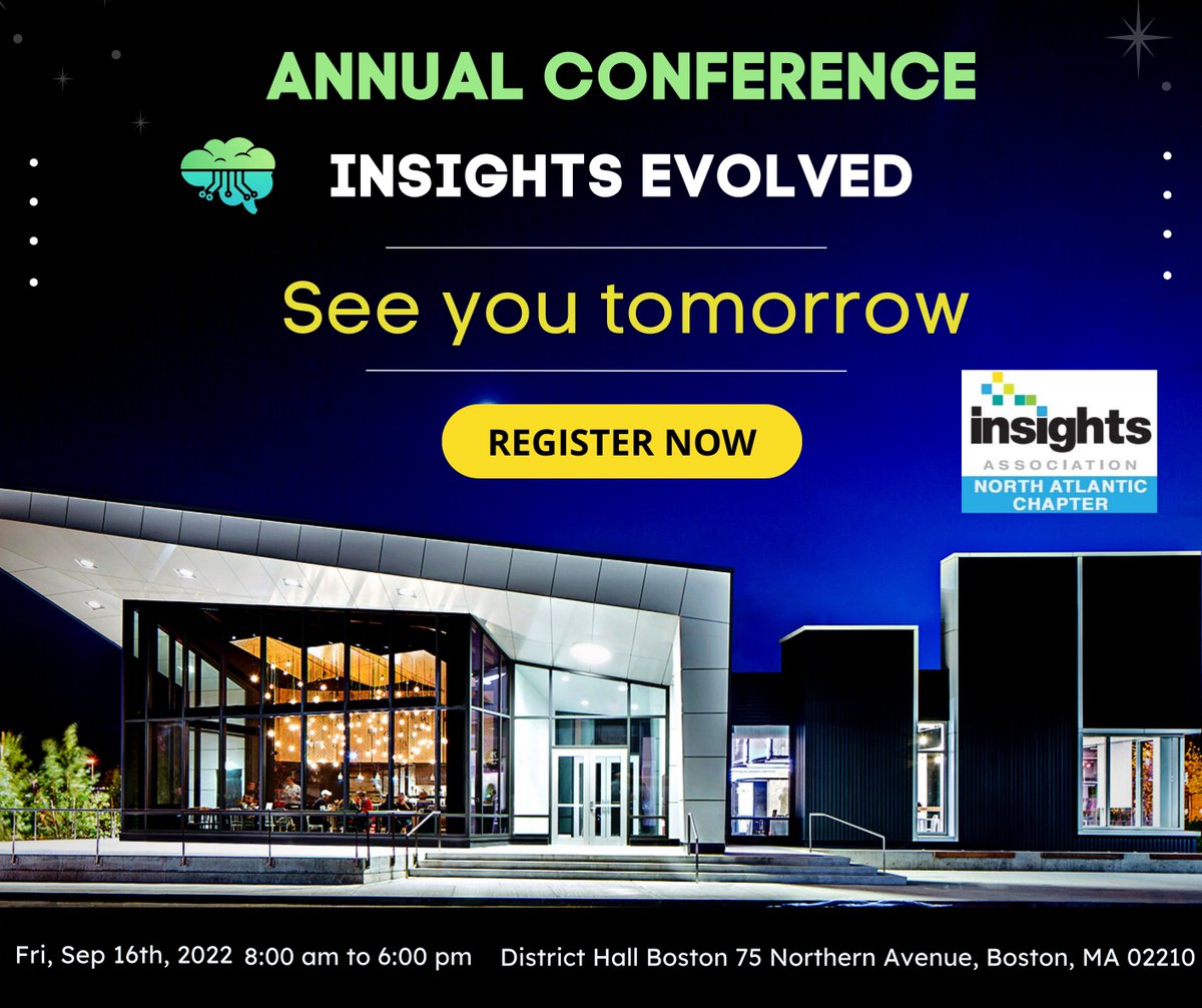 📤 Our September conference begins tomorrow, and we can't wait to see you. Do not miss this great opportunity to learn more about this industry. 

📍 Register now: lnkd.in/ecZpKtk5