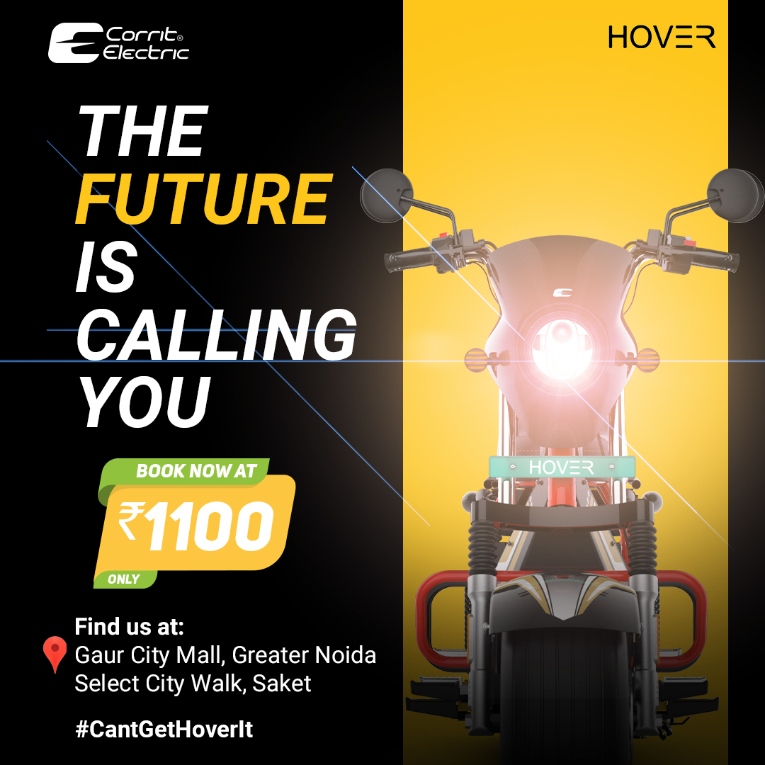 hover_scooter's tweet photo. The new age EV is here. Book your journey to a promising future with HOVER. 

Find us at: 
Gaur City Mall, Greater Noida.
Select City Walk, Saket

Visit us online at: https://t.co/vnkiH7Rfti
#Hoverscooter https://t.co/ivn8t1HTrK