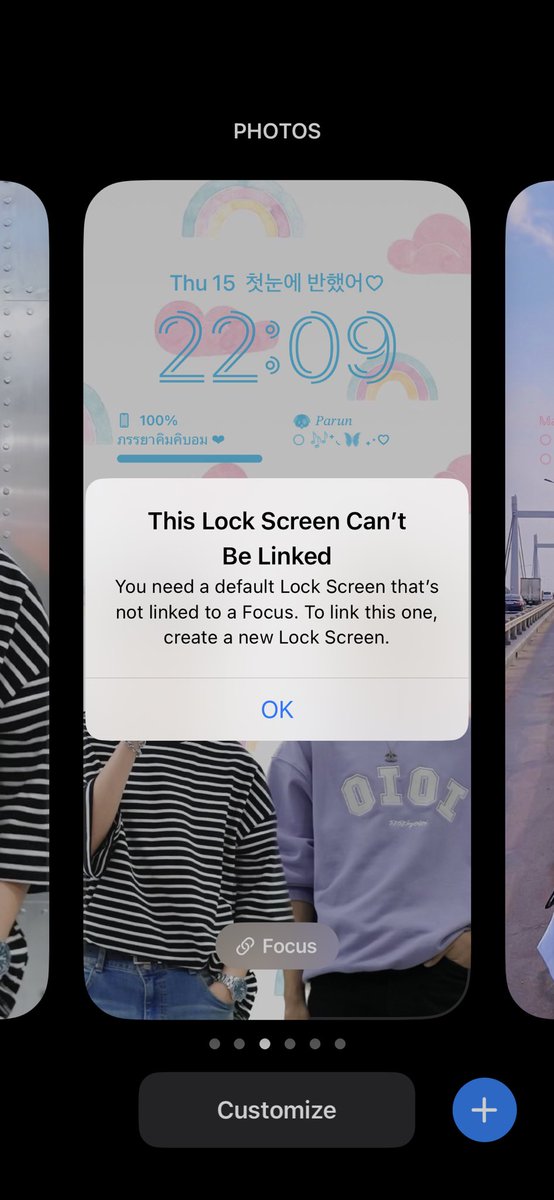 yoyeenpsw's tweet image. มีใครเป็นแบบนี้มั้งมั้ยคะ มันเพราะอะไรอ่าาา #iOS16 #Ios16Features