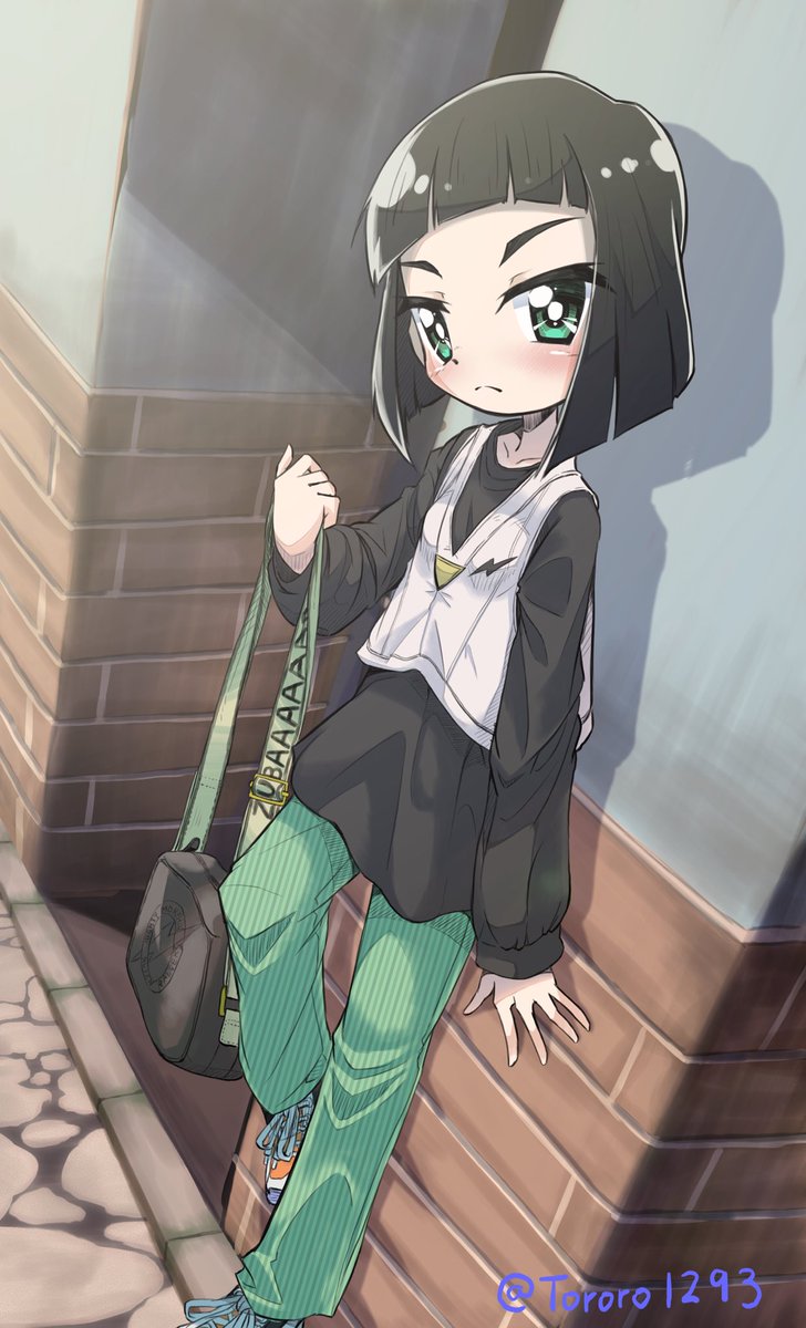 #最近フォローした方は知らない過去絵を晒す
ガルパンキャラの私服(?)風の絵を描いたりなどしてました。 