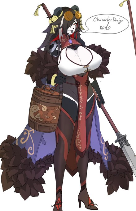 ✨character design Panda Girl 
 for @SashasCastle 