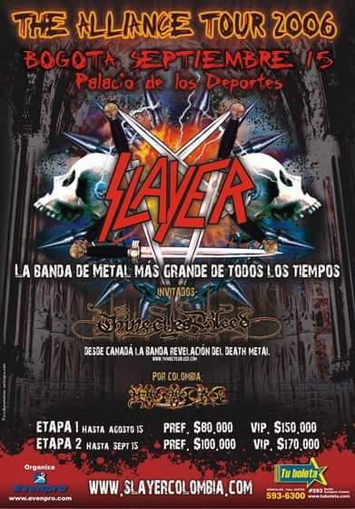 16 Years ago #SlayerEnColombia , lo recuerdan ? Con <a href="/masacremetalofi/">masacremetaloficial</a> <a href="/radionica/">Mila Mila</a> <a href="/andresduranrock/">Andrés Durán</a> <a href="/Orbitarock/">Orbitarock.com Ⓜ️</a> <a href="/rockombia/">Rockombia</a> <a href="/profeastronauta/">alvaro gonzalez v</a> <a href="/morarocknroll/">Héctor Mora</a>