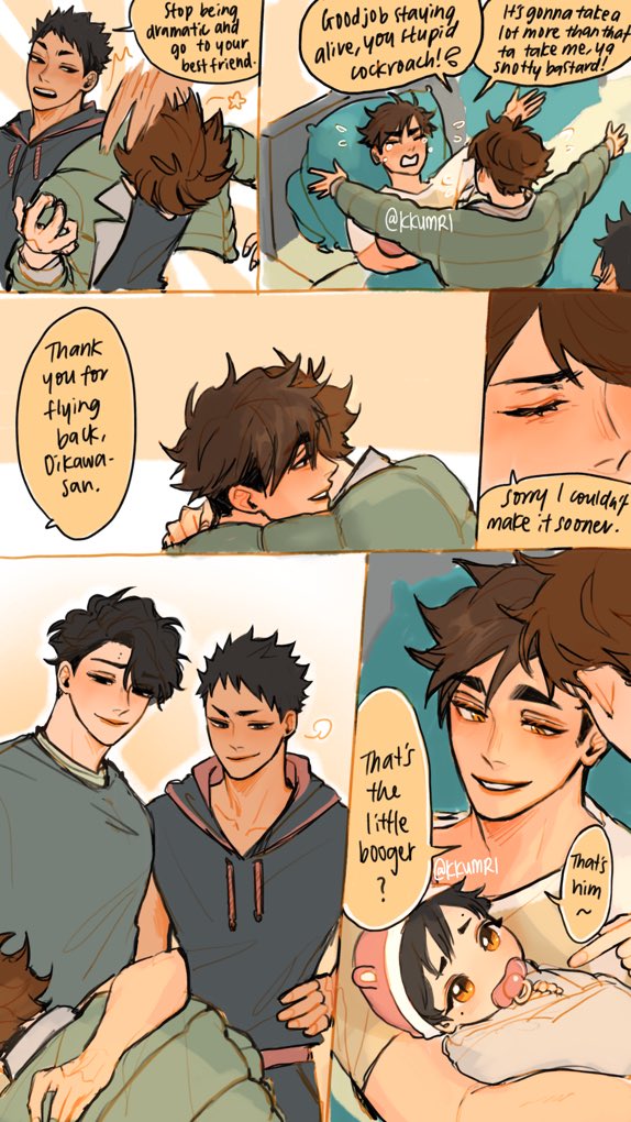 nao's birth pt 8 🍼: besties at first sight
#sakuatsu #haikyuu #naoyukimiya #iwaoi 