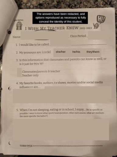 LeoraLevyCT's tweet image. BREAKING: Yet another example of inappropriate classroom material in CT schools! Parents deserve to know what their children are learning, and forcing political agendas on young minds is WRONG.  I am fighting for our kids &amp;amp; to end this WOKE nonsense. #CTSen