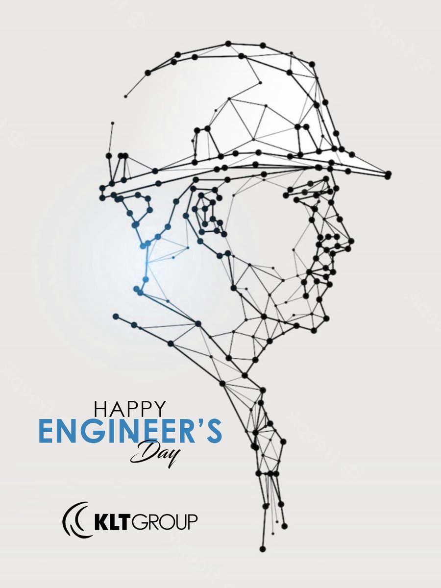 klt_group's tweet photo. Today we celebrate DESIGN
Today we celebrate TECHNOLOGY
Today we celebrate ENGINEERS

KLT Group wishes you a very Happy Engineers Day👷🏻👷🏻‍♀️

#kltgroup #oneklt #kltauto #cril #kltsa #avmy #engineersday #engineering https://t.co/CNbR7kChAx