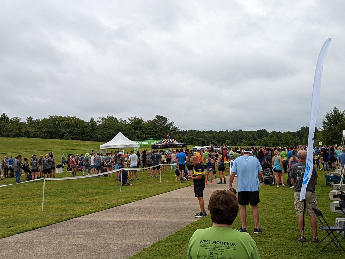 PathForwardIT's tweet photo. The rain couldn’t keep us away from this event and important cause. Thanks to our team members, families, and friends who spread the word &amp; raise awareness. Thanks for another great event, @west_cancer  &amp; West Cancer Foundation. We love teaming up in technology and philanthropy! https://t.co/SQW7MUyMA2