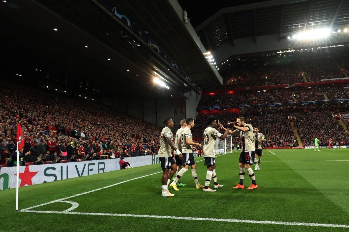 Love to the ❌❌❌ fans who cheered us at one of the fiercest grounds to play at. We could’ve done better but will come good in performances &amp; results next games. We are Ajax ❌❌❌.