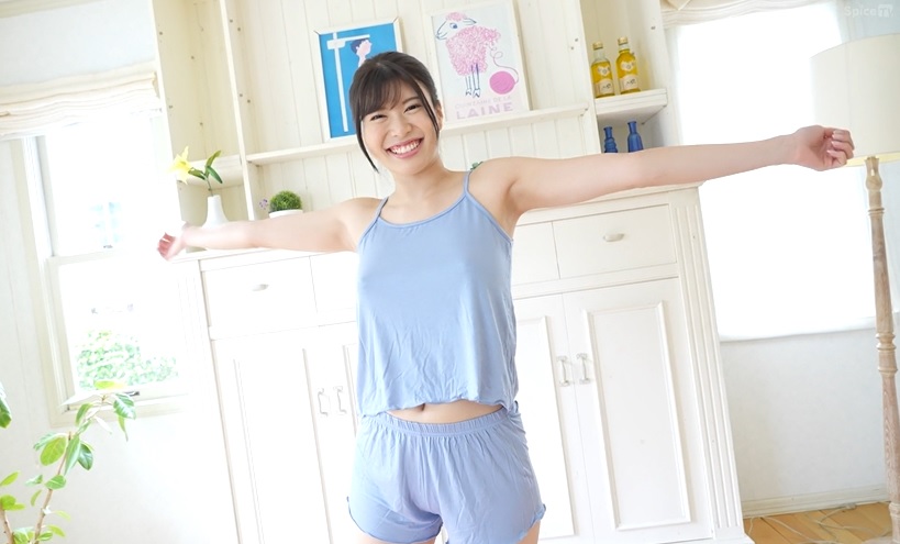 KEY_socksky's tweet photo. 【#ツイチャプ】
#愛桜みさ ちゃん「揉んで! 触って! Gカップ」(#SpiceVisual)
File1は下のリンクから👇
File2a:運動💃
みさちゃんの大好きな運動シーン。テンションもアゲアゲ⤴️⤴️で笑顔もかわいぃ💕
みさちゃんxタンクトップの破壊力は今作も健在💗
服の裾を押さえたらロケットπが❣️😳
つづく▶️ https://t.co/fOoy3ZGioV