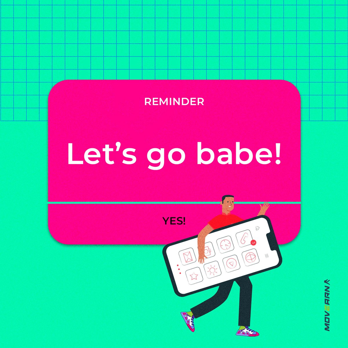 movearn_com's tweet photo. 🚶♀️Let your feet do the walking!
#reminder #reminders #remindertoself #reminderself #nftcommunity #nftart #nftcollectibles #metaverse #opensea #blockchainnews https://t.co/mbVToix5NK