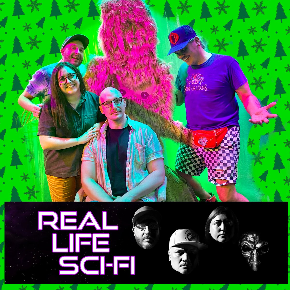 RealLifeSciFi1's tweet photo. #RealLifeSciFi ep 369 #Sasquatch a #DimensionalBeing? #Psychic #Bigfoot? With @ReddJefferson is out now              Link In Bio. #Paranormal #ConspiracyTheories #cryptid #interdimensional #comedy #Podcast #ufo #uap #alien #StarburnsAudio #SchrabHomeVideo https://t.co/7sgKnCo4yR