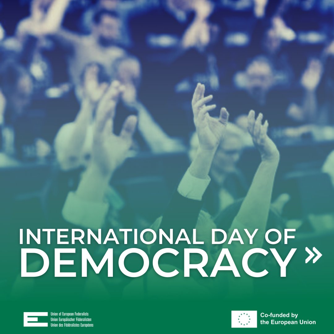 #Democracy is a European idea: born in Greece, explored by the Romans, it is now the basis of our political unity. We need to preserve this most important European value. #InternationalDayforDemocracy