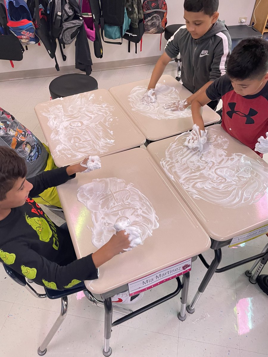 Shaving cream spelling competition!!!