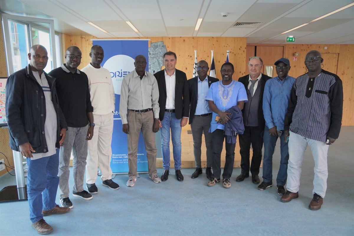 [Enseignement supérieur]
🎓 Une délégation de l’Université Cheikh Anta Diop de Dakar reçue par #Lorient Agglo &amp; l’Université Bretagne Sud
🎯 Objectifs :
🤝 Conforter les relations tissées
🌍 Développer les coopérations en matière de formations, de filières et de recherche