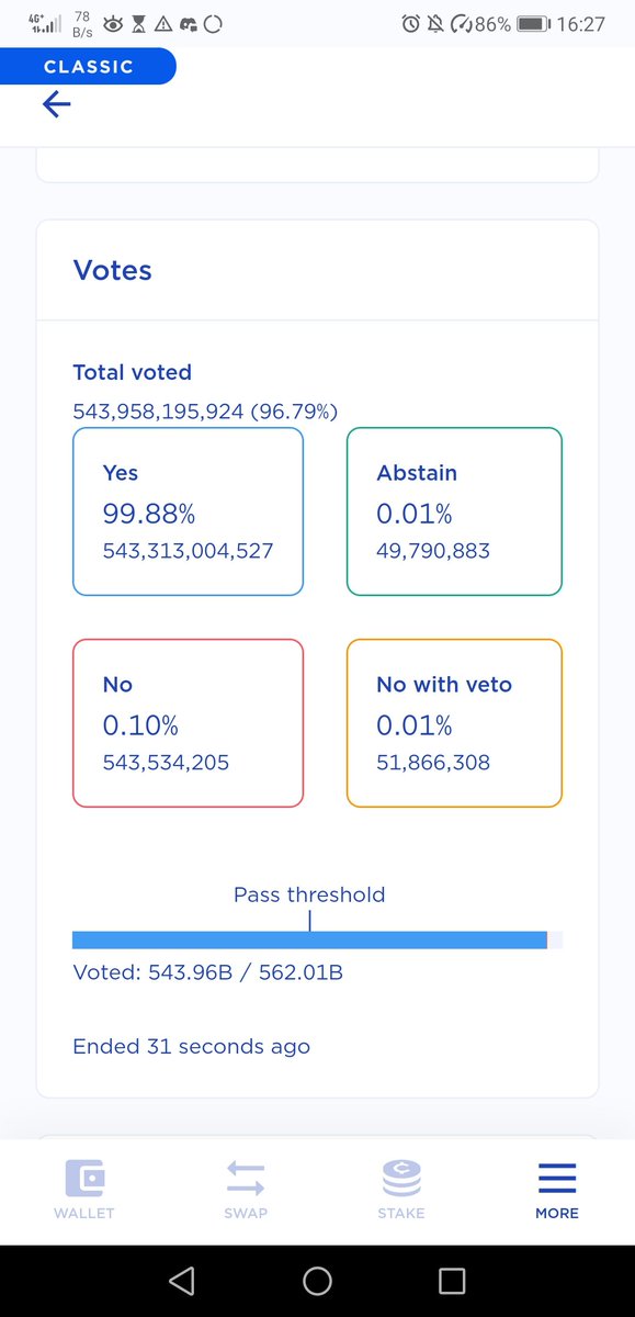 Proposal just passed ,the community united #lunc
