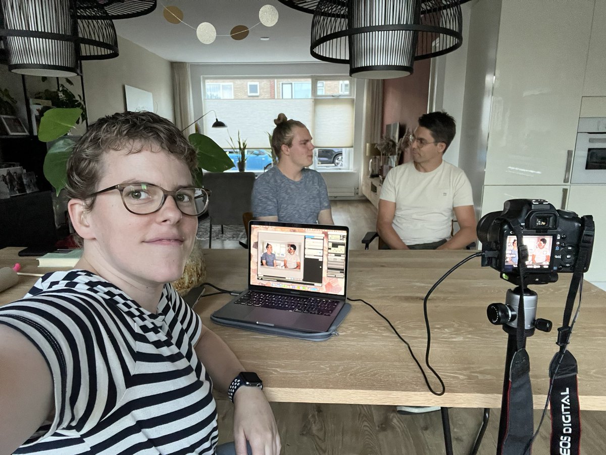 shjong's tweet image. SneakPreview: Achter de schermen bij een gesprek vanwege ons 50 jarig bestaan. #shjong #slechthorend #project #sneakpreview