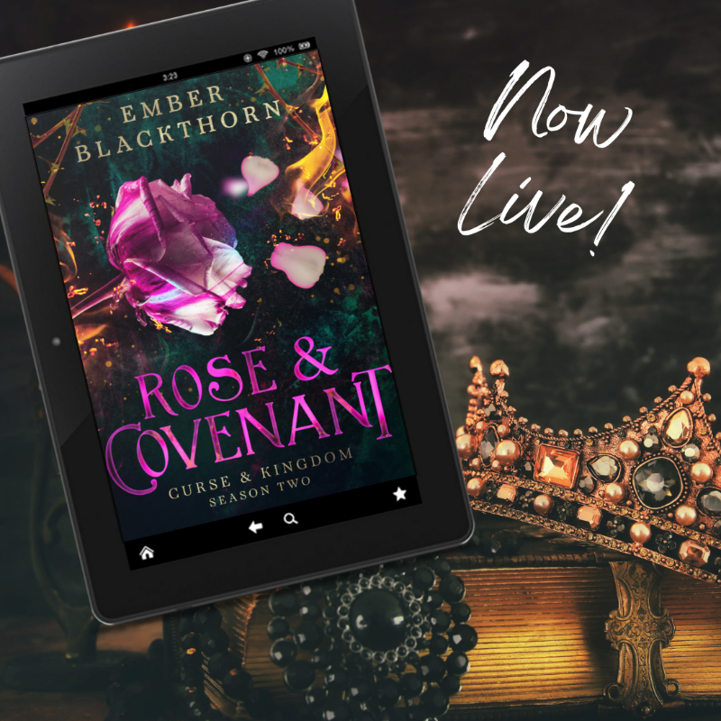 It's here! NOW LIVE on @kobo!

ROSE & COVENANT is the latest New Adult Fantasy from my alter ego, Ember Blackthorn. I'm so excited to release this one into the world. 😊  bit.ly/3S8rG4o

#kobo #kobobooks #koboromance #nafantasy #newrelease