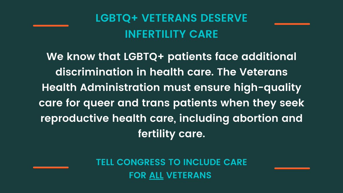 ASRM_org's tweet photo. ❗️Reminder to watch ASRM member Ginny Ryan, MD testify before the House Committee on Veterans Affairs TODAY at 2 PM ET⏰
Please share these graphics and spread the word. Our #Veterans deserve better and we will continue to fight for their #ivf and #abortion access (1/2) ⬇️ https://t.co/uatdwOJynf