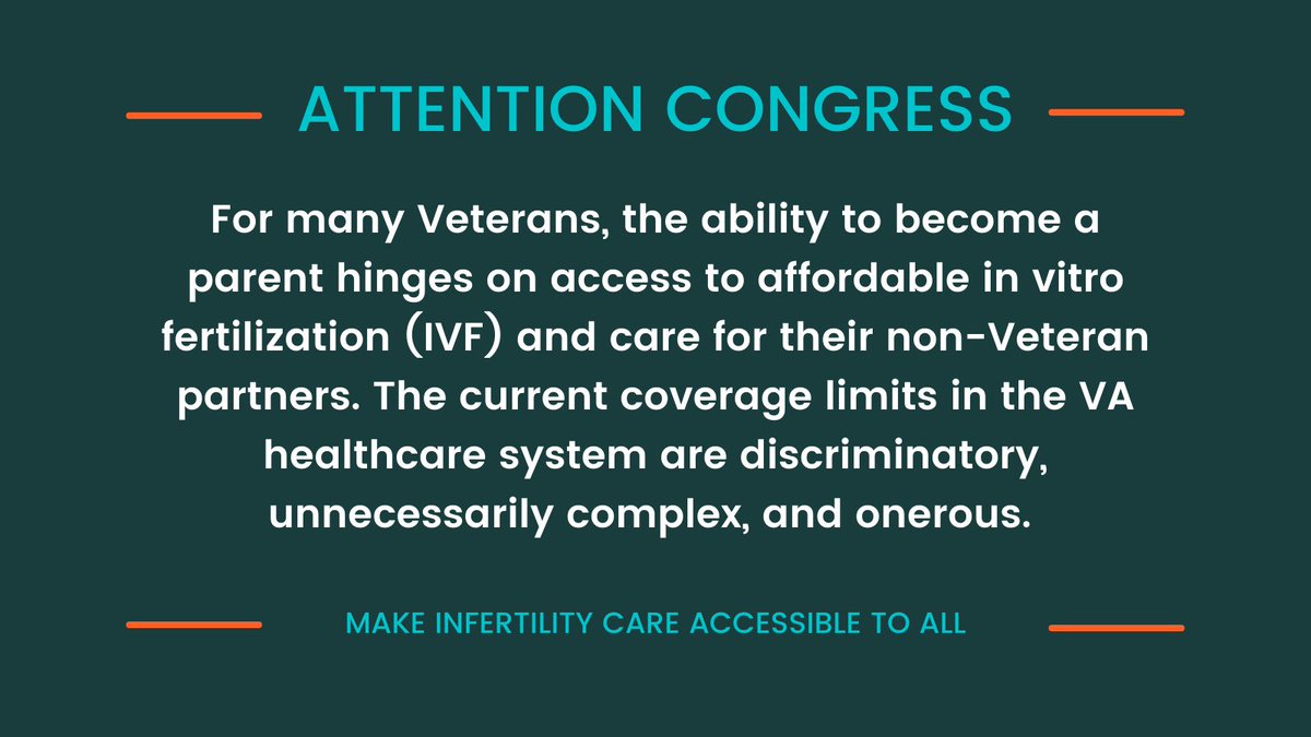 ASRM_org's tweet photo. ❗️Reminder to watch ASRM member Ginny Ryan, MD testify before the House Committee on Veterans Affairs TODAY at 2 PM ET⏰
Please share these graphics and spread the word. Our #Veterans deserve better and we will continue to fight for their #ivf and #abortion access (1/2) ⬇️ https://t.co/uatdwOJynf