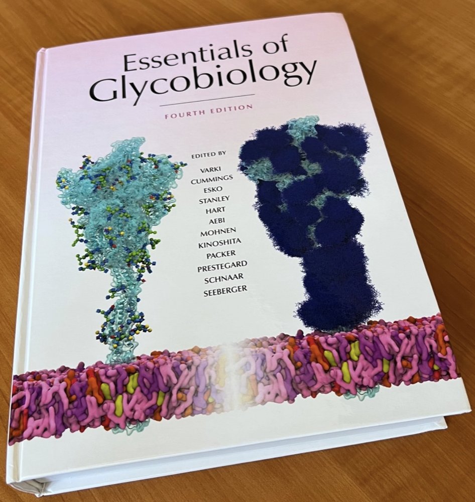 Too many researchers are still ignoring glycans in their studies. To help them learn about the importance of glycosylation, all authors, and editors of the “Essential of Glycobiology” are donating their work to make this e-book free for everybody.  
cshlpress.com/default.tpl?ac…