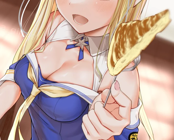 Want some pancake? 