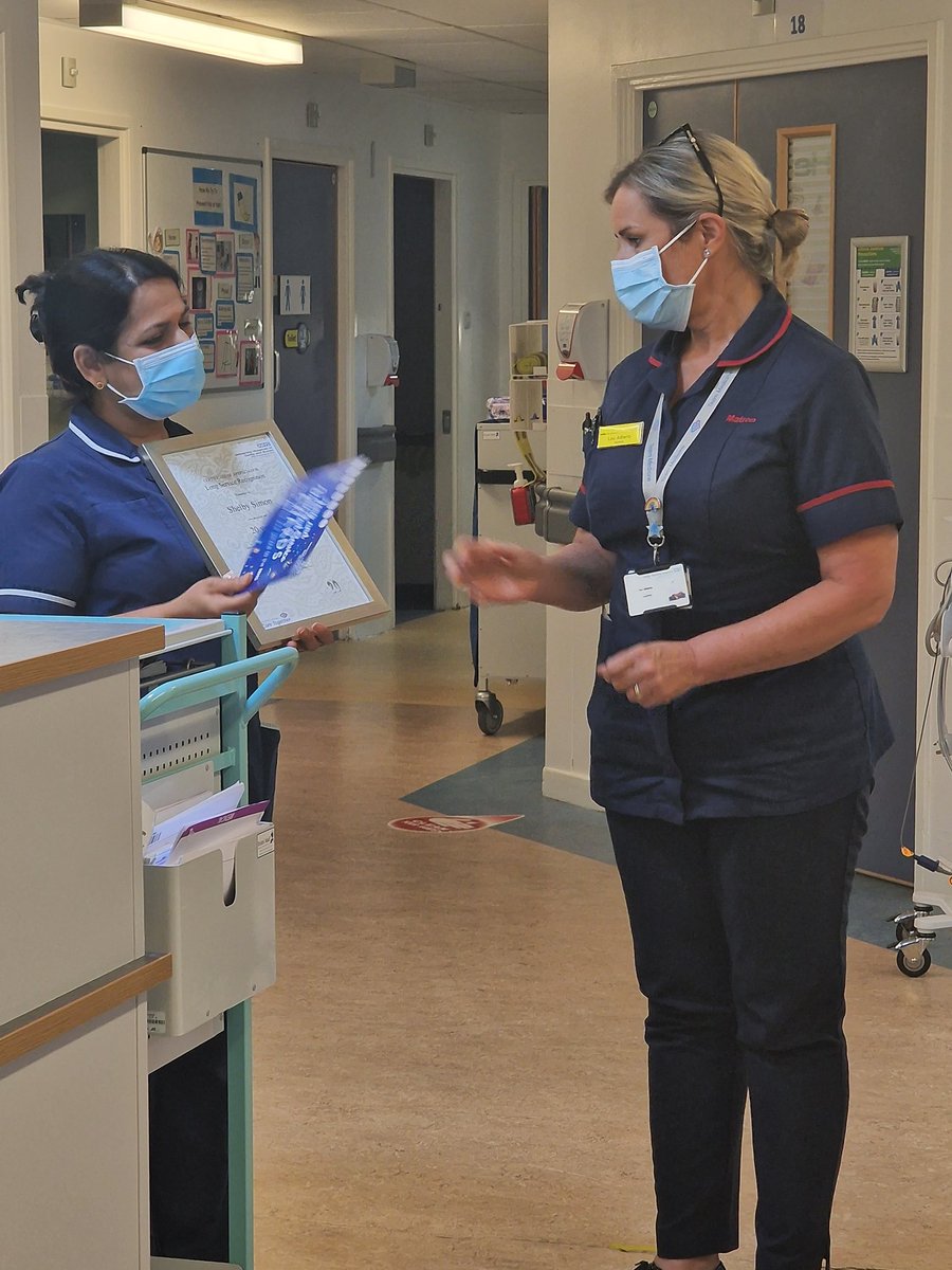 From everyone <a href="/UHDB_DME/">DME</a>   Congratulations Shelby on 20 years service for the NHS. <a href="/UHDBTrust/">University Hospitals of Derby and Burton NHS FT</a> <a href="/DivisionUhdb/">UHDB Medicine Division</a>