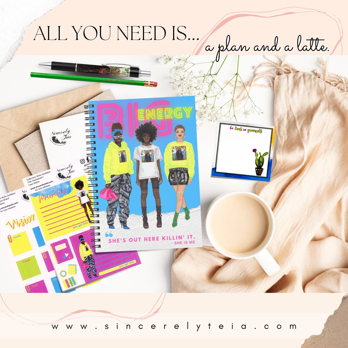 sincerelyteia's tweet photo. All you need is a PLAN and a LATTE. 📖☕️💞
#SincerelyTeia #ART #planner #plannerbabe #plannergirl #plannermom #plannercommunity #plannerstickers #dashboardlayout #stickers #stickershop #stationery #notebook #journal #journaling #journalingcommunity #BIGenergy #visionboard https://t.co/6UyeaIiA0F