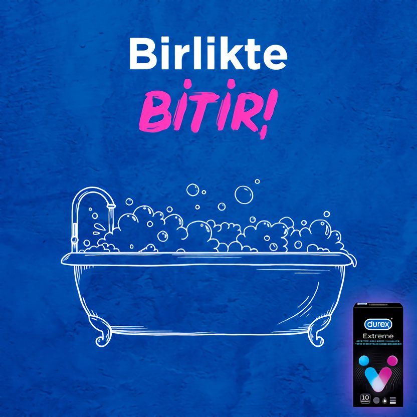 Geciktirici krem sayesinde erkeği yavaşlatan, tırtıklı noktalarıyla kadını hızlandıran Durex Extreme ile çiftler her yerde uyumlu! 👩‍❤️👨