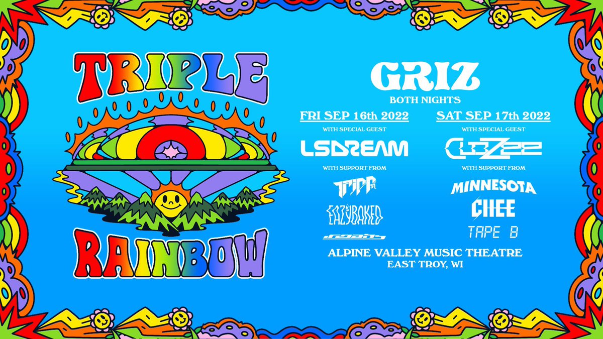 chanaersxo's tweet image. Selling 2 tickets with camping included to triple rainbow this weekend for cheap! Plz dm if interested!!! 😊 RTs appreciated