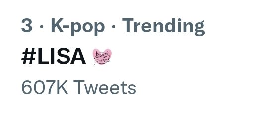 LiliesHome_'s tweet photo. Give us #LISA 500 RT &amp; Replies please 😎

🔓 600K
🔜 700k

#LALISA #MONEY https://t.co/jqilVD1EyN