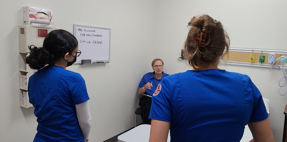 SHSU_SON's tweet photo. HEALTHCARE SIMULATION WEEK 2022
The SON Standardized Patient (SP) Program offers our nursing students a dynamic sense of patient realism. The simulated patients selected for our nursing program are professionals who have a passion, interest, &amp; respect for education. Way to go! 👏 https://t.co/d4iqmk0hBQ